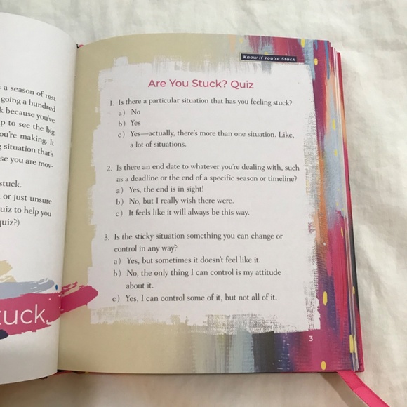 ๐3/$35 Get Unstuck and Stay Unstuck Hardcover Book by Jennifer Allwood - Picture 8 of 8